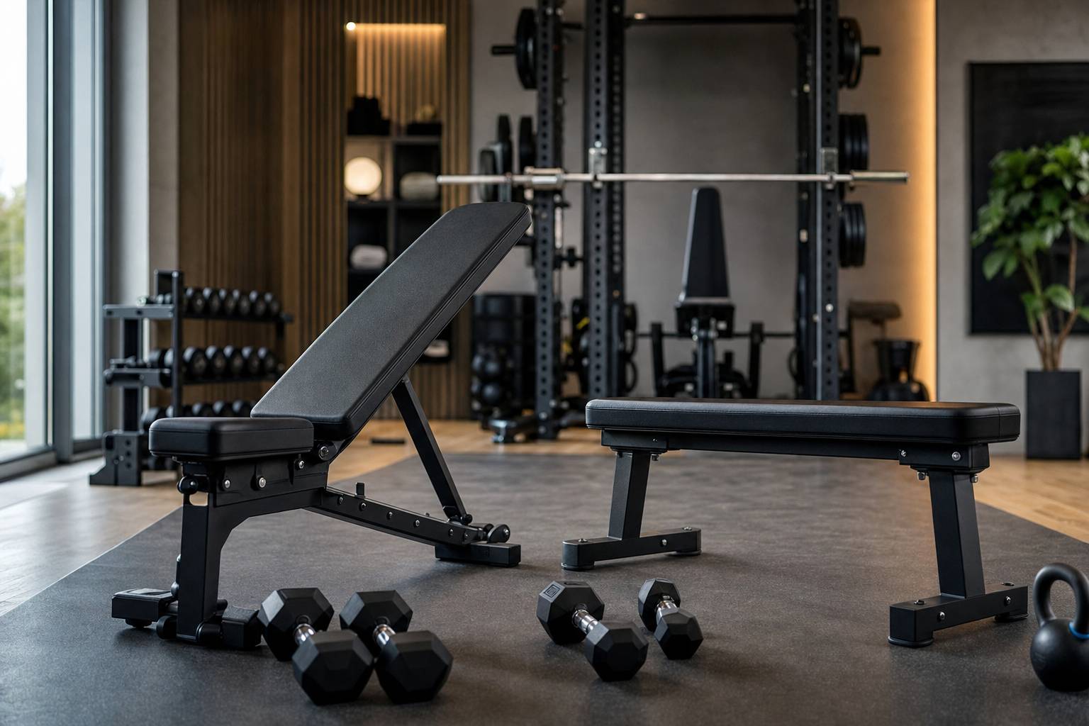 Banco ajustable o plano para entrenar: cuál elegir según tus objetivos